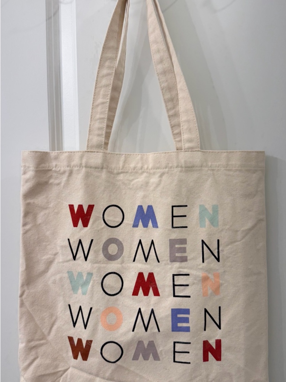 Madewell x Girls Inc Canvas Tote Bag Women Graphic